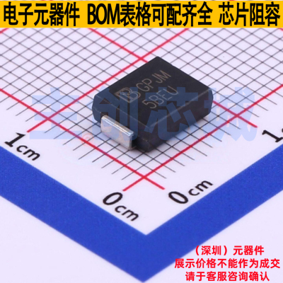 静电保护器(TVS/ESD) 5.0SMDJ17CA/TR13 DO-214AB Brightking/君