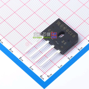 整流桥 GBU8K GBU onsemi(安森美) 电子元器件配单全新原装