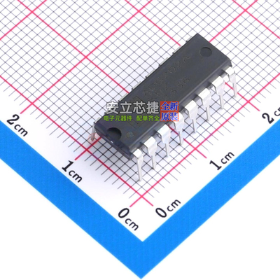 模拟开关/多路复用器 ADG202AKNZ PDIP-16 ADI(亚德诺) 全新原装