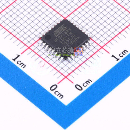 单片机(MCU/MPU/SOC) ATMEGA168V-10AUR TQFP-32 MICROCHIP(微芯)