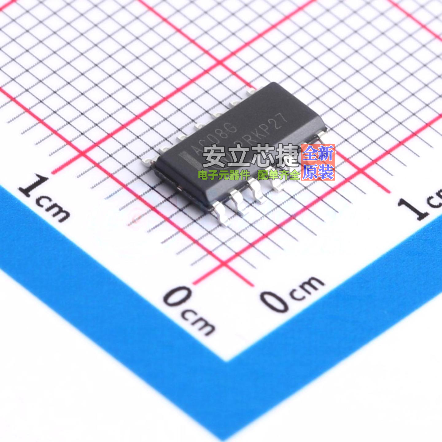 逻辑门 NLV74AC08DR2G SOIC-14 onsemi(安森美) 电子元件全新原装