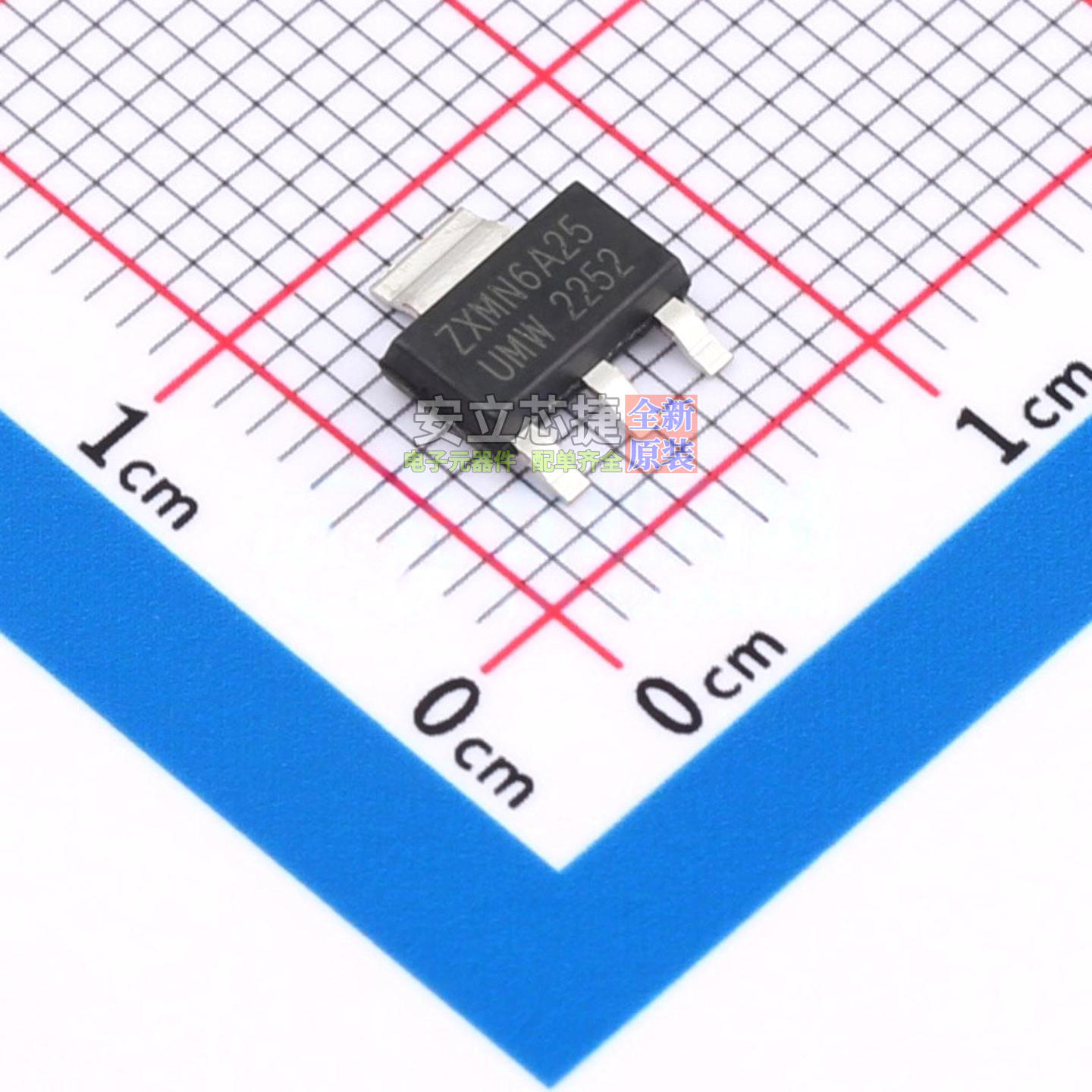 场效应管(MOSFET) ZXMN6A25GTA(UMW) SOT-223  电子元件全新原装