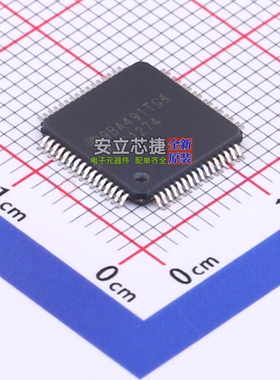 模数转换芯片ADC ADS1274IPAPR HTQFP-64 TI/德州 电子元器件配单