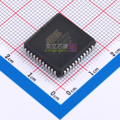 单片机(MCU/MPU/SOC) AT89LP51RD2-20JU PLCC-44(16.6x16.6) MICR