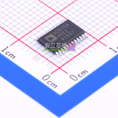 数模转换芯片DAC AD5754AREZ-REEL7 HTSSOP-24-4mm ADI(亚德诺)