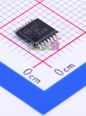 反相器 74ACT04MTCX TSSOP-14 onsemi(安森美) 电子元件全新原装