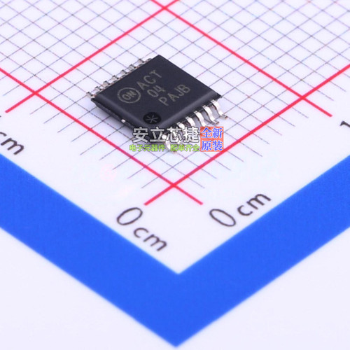 反相器 74ACT04MTCX TSSOP-14 onsemi(安森美) 电子元件全新原装