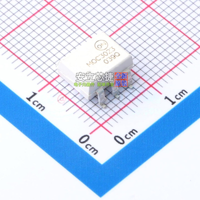 可控硅输出光耦 MOC3023SR2M SMD-6P onsemi(安森美) 电子元器件