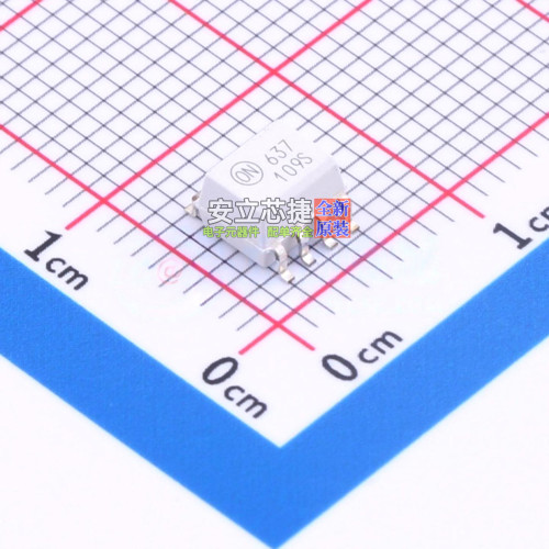 逻辑输出光耦 HCPL0637 SOIC-8 onsemi(安森美) 电子元件全新原装