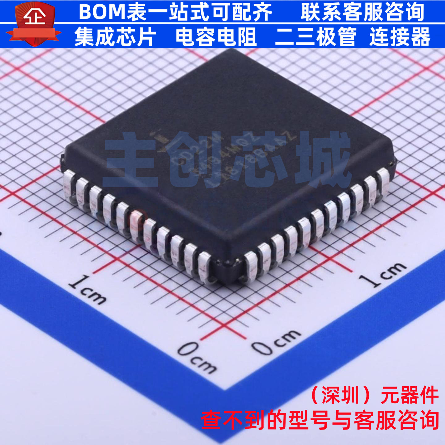 信号开关/编解码器/多路复用器 CD22M3494MQZ96 PLCC-44(16.6x16.