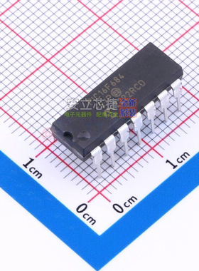 单片机(MCU/MPU/SOC) PIC16F684-E/P PDIP-14 MICROCHIP(微芯)
