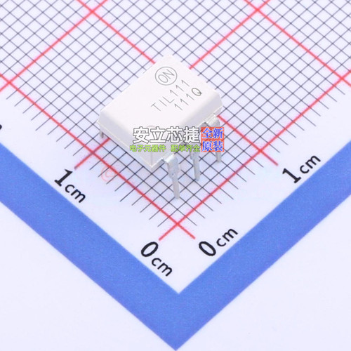 晶体管输出光耦 TIL111M PDIP-6 onsemi(安森美) 电子元器件配单
