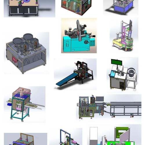 creo CATIA ug solidworks sw产品机械设备结构设计建模型代做画