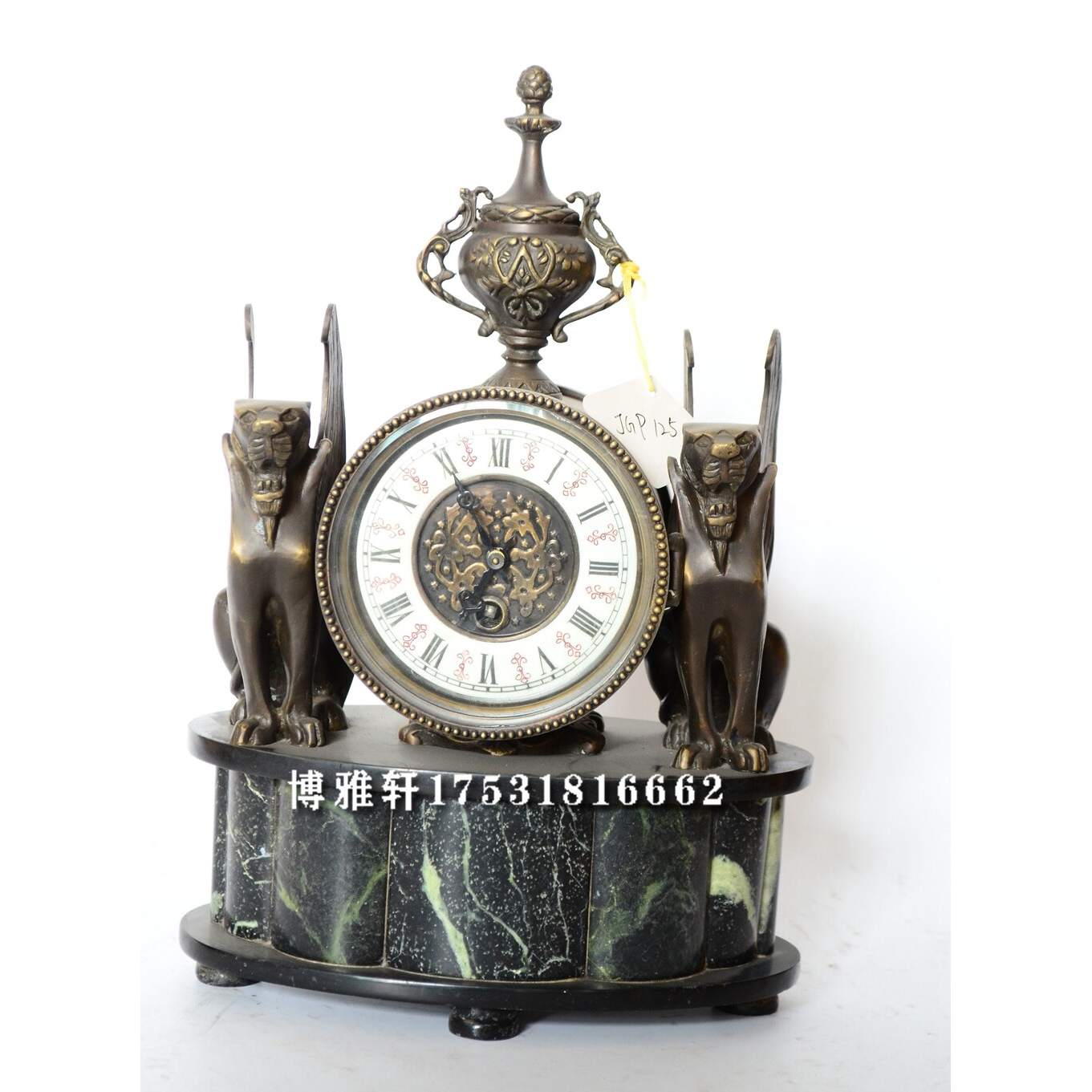 钟表古典欧式仿故宫古董机械座钟老式发条样板间仿国外回流台钟