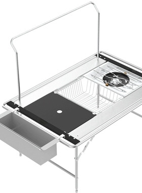 韩国同款网红峡谷线nini camp IGT桌速开铝合金IGT露营3单元IGT桌