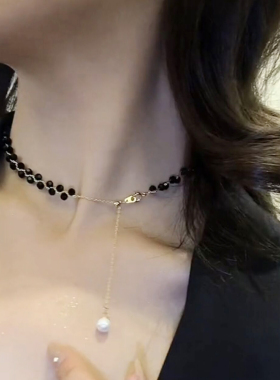 高级感韩国时尚潮流不褪色项圈