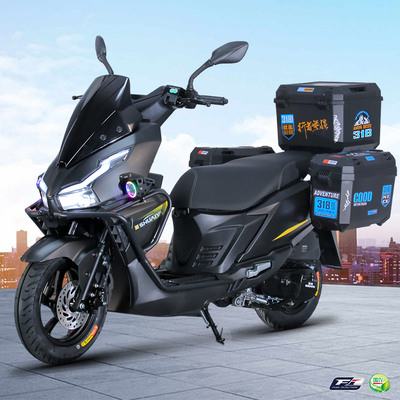 建设摩托车UY125cc踏板车uy燃油车国四电喷可上牌