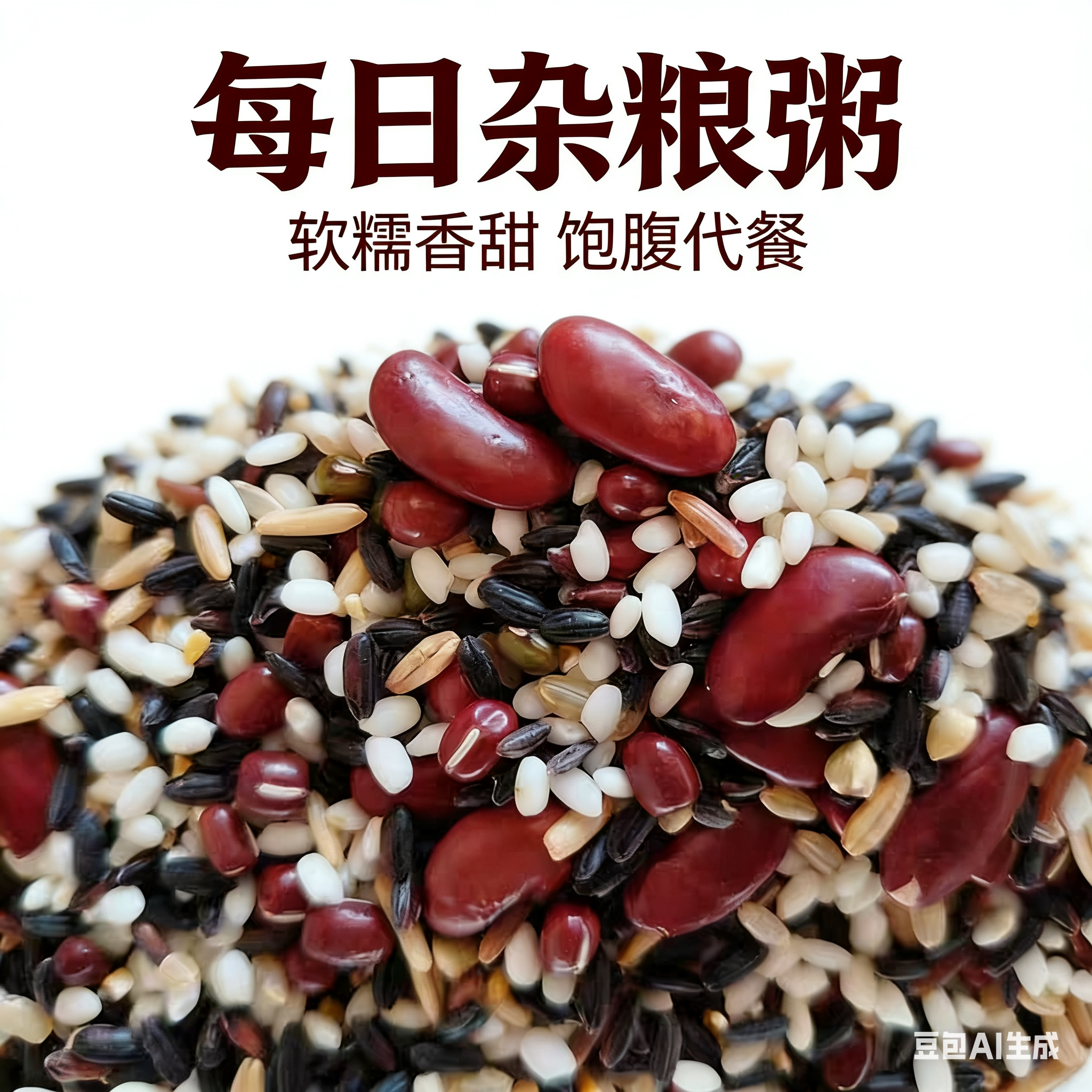 五谷杂粮组合米八宝粥十谷米粗粮粥营养早餐粥黑米红豆粥原料5斤