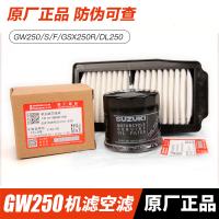 原装正品骊驰GW250S/F机油格滤芯GSX250R机滤空气格空滤DL250配件