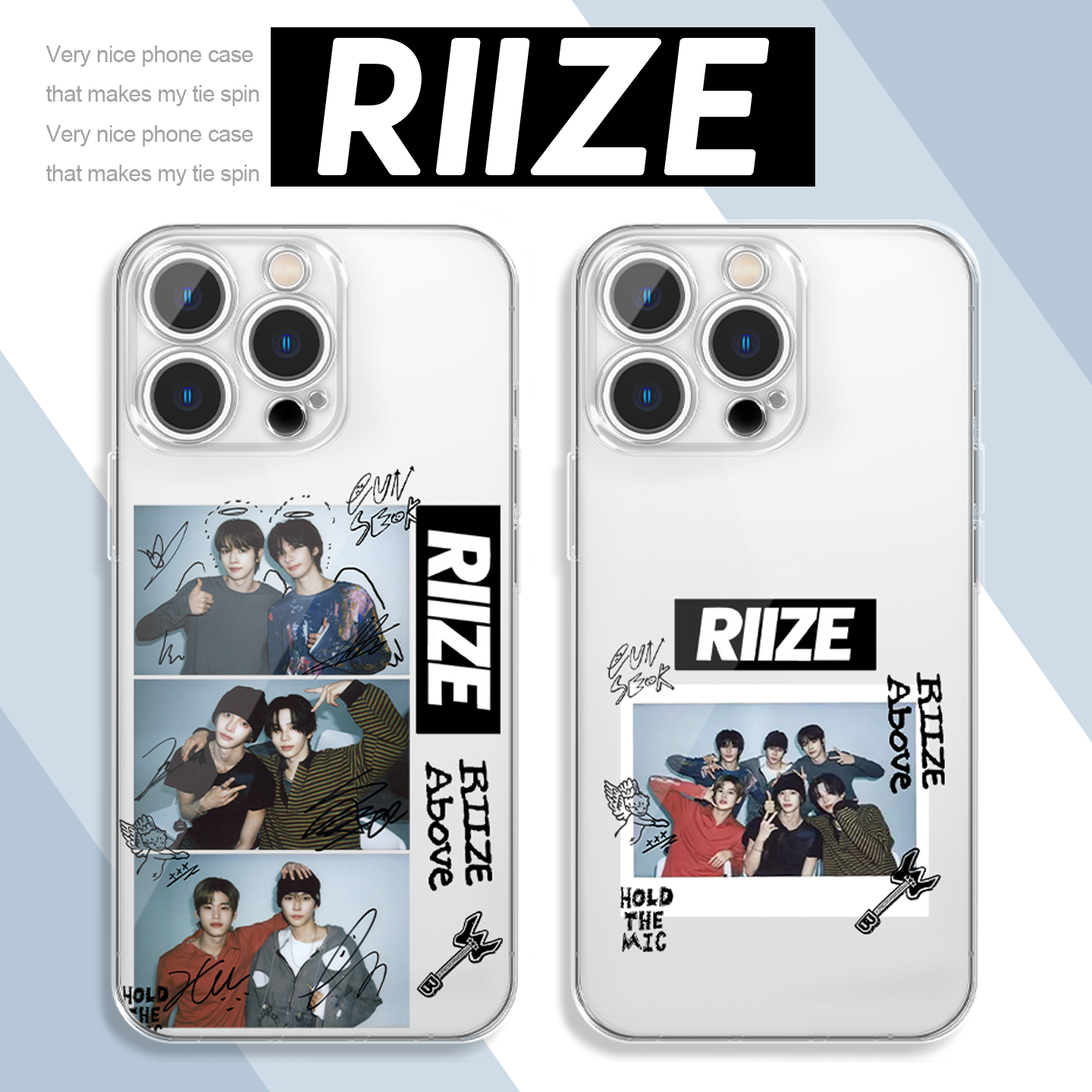 RIIZE手机壳定制拍立得男团同款