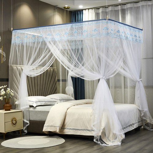 吊顶式落地免安装家用蚊帐