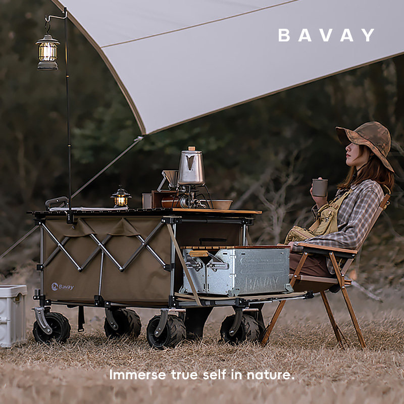 bavay北欢露营车户外折叠手推车plus野营野餐儿童可躺大营地车S01,户外/登山/野营/旅行用品,户外营地车,淘宝优惠券,粉丝福利购,淘宝优惠卷
