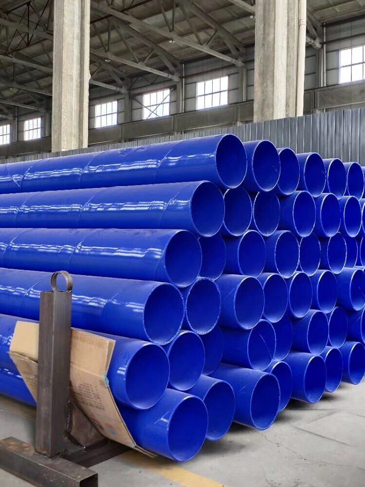 涂塑防腐钢管/大口径饮用水防腐管/涂塑直埋钢管/市政给水涂塑管