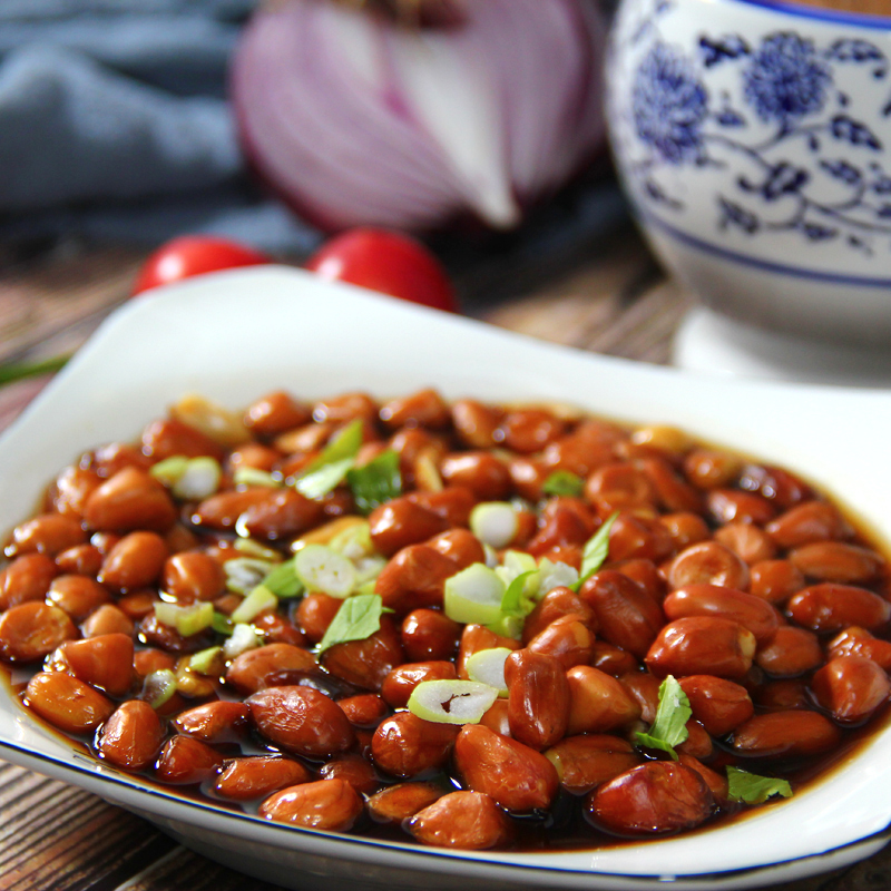河南开封特产即食醋泡花生袋装休闲小吃蜂蜜酸甜油炸花生米下酒菜