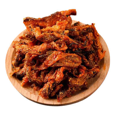 网红零食香辣鳕鱼皮解馋下酒菜