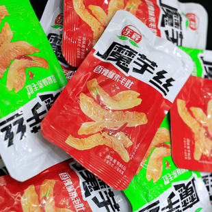 魔芋爽素毛肚香辣藤椒辣条魔芋丝解馋小零食辣味零食休闲食品小吃