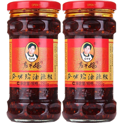 老干妈风味鸡油辣椒辣子鸡肉