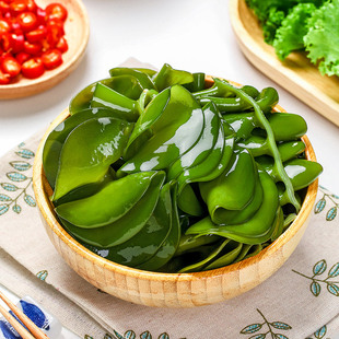 新鲜荣成深海海灵芝海木耳海白菜耳海带海藻裙带火锅食材凉拌食材