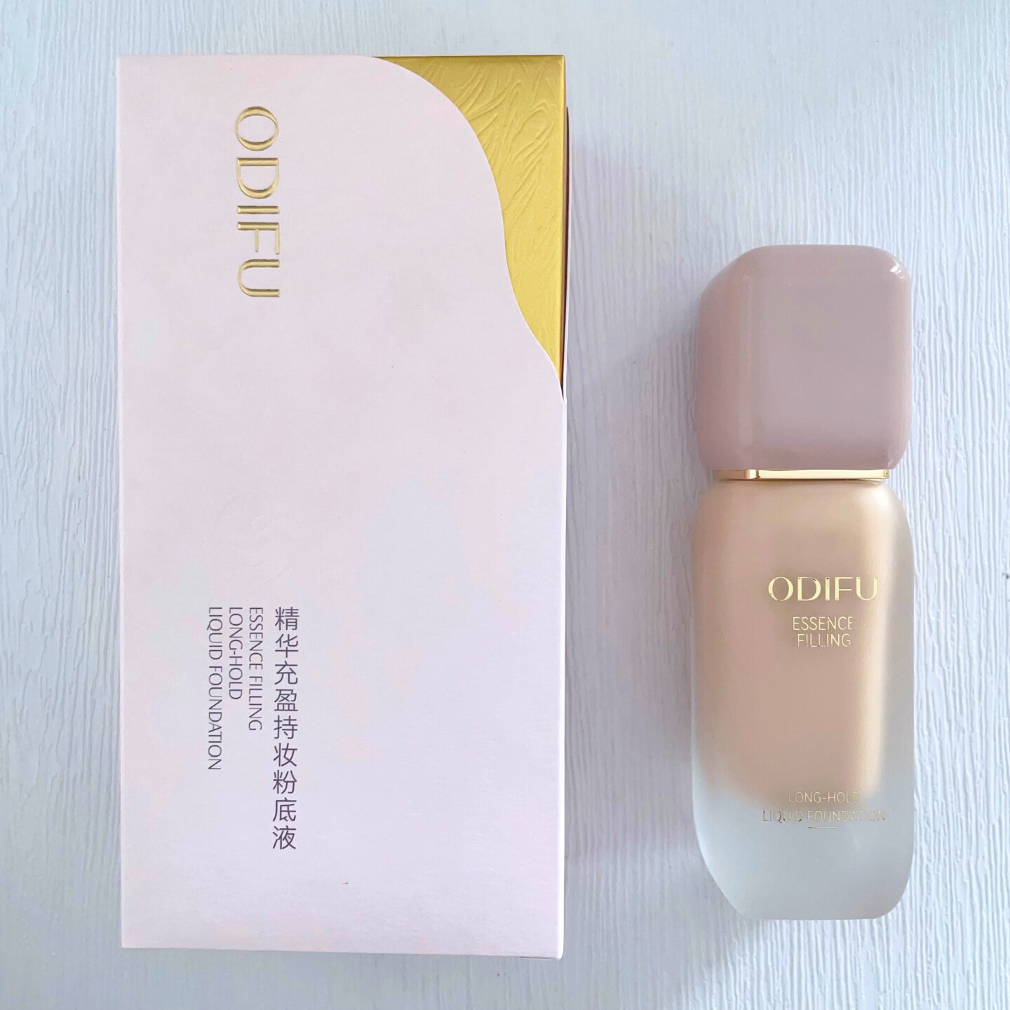 ODIFU奥迪芙粉底液遮瑕控油保湿轻薄透气自然服贴持久不脱妆粉底