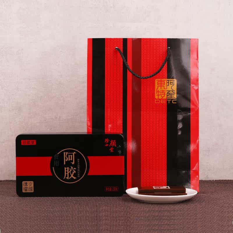 阿胶块正品500g阿胶片送打粉机