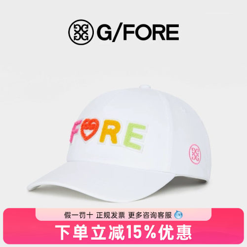 GFORE吉福高尔夫球帽女新品FORE SNAPBACK时尚遮阳女帽G4潮牌帽子