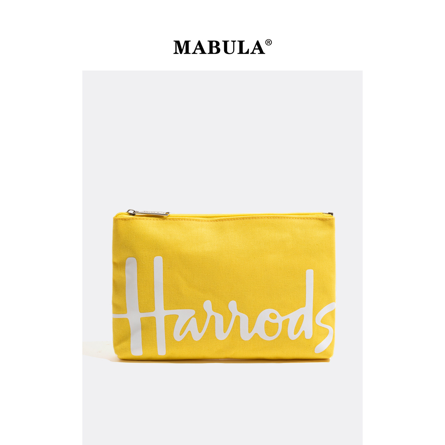 MABULA日韩风字母帆布手拿包女2026春季轻便拉链收纳包便携化妆包,箱包皮具/热销女包/男包,手拿包,淘宝优惠券,粉丝福利购,淘宝优惠卷