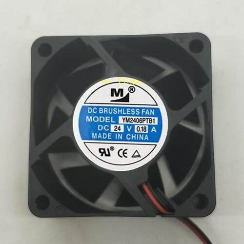 原装 一盟 M YM2406PTB1 24V 0.18A 6CM 6025 变频器电源散热风扇