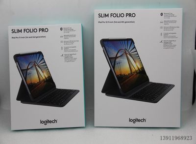 罗技一体式蓝牙背光键盘盖Slim Folio Pro iPad pro 11/12.9英寸