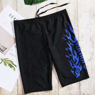 男五分舒适平角宽松速干专业泳镜泳帽套装 泳衣成人泳裤 男士 游泳裤