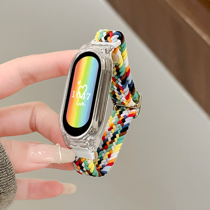 北想-小米手环8/7可调节编织表带