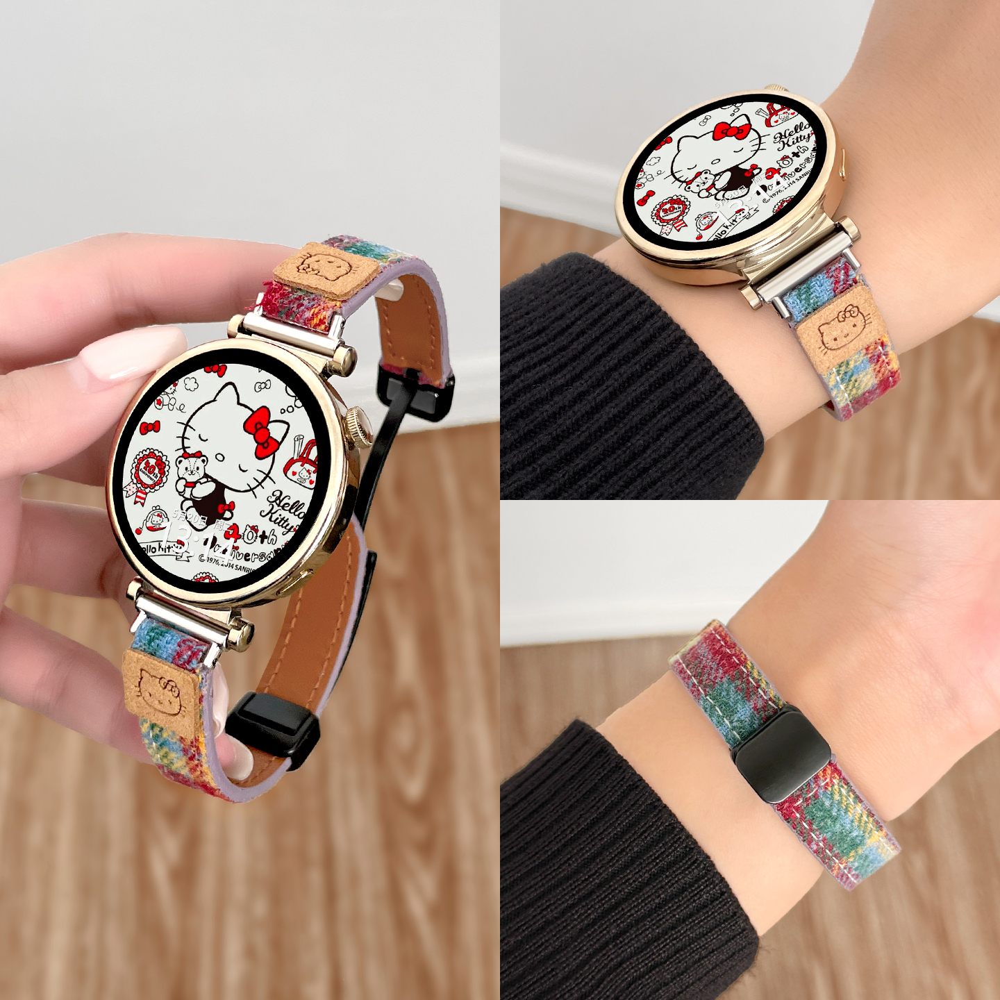 kt猫皮质磁吸gt6表带psnld