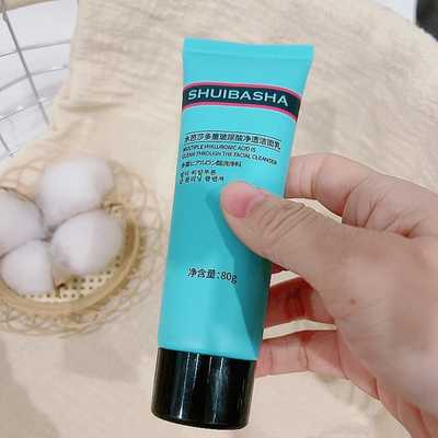 这是什么神仙洗面奶啊~水家多重玻尿酸净透洁面乳温和净透不假滑