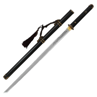 正品龙泉蒋氏宝剑默斩唐横刀刀具防身冷兵器收藏刀剑未开刃旗舰店