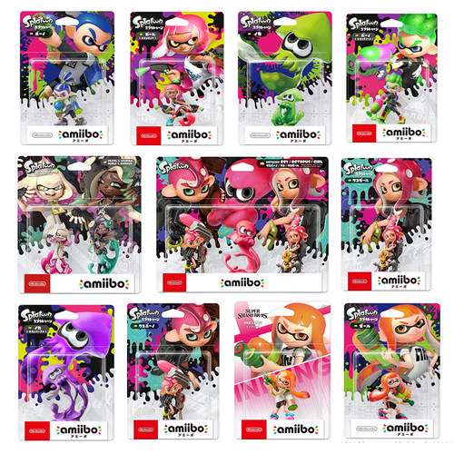 喷射战士2 Amiibo素材模板 喷射战士2 Amiibo图片下载 小麦优选