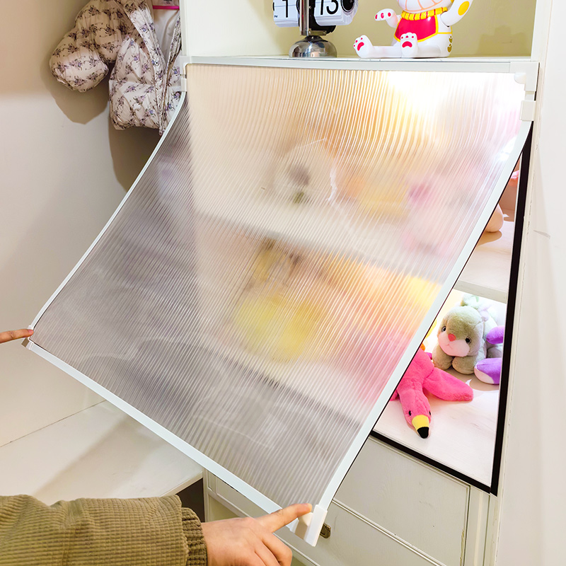 餐边柜杂物间遮挡帘窗帘磁吸