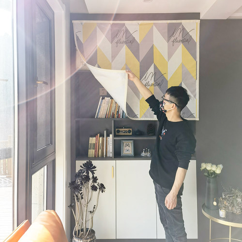 惠吉tpu磁吸防尘遮挡帘免打孔