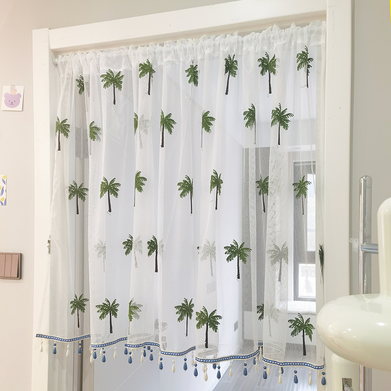 惠吉美梦纱帘遮挡帘半帘