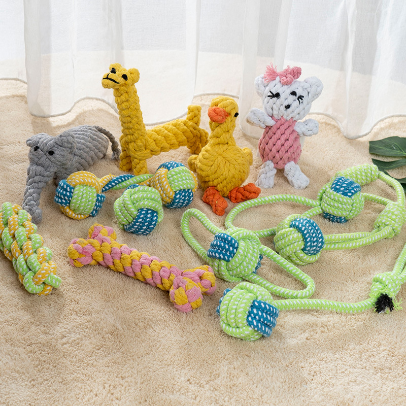 宠物结绳玩具安全无害自嗨解闷