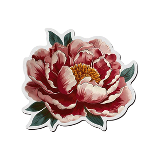 牡丹花厨房台面沥水垫硅藻泥吸水垫桌面餐具干燥垫杯垫吧台垫子