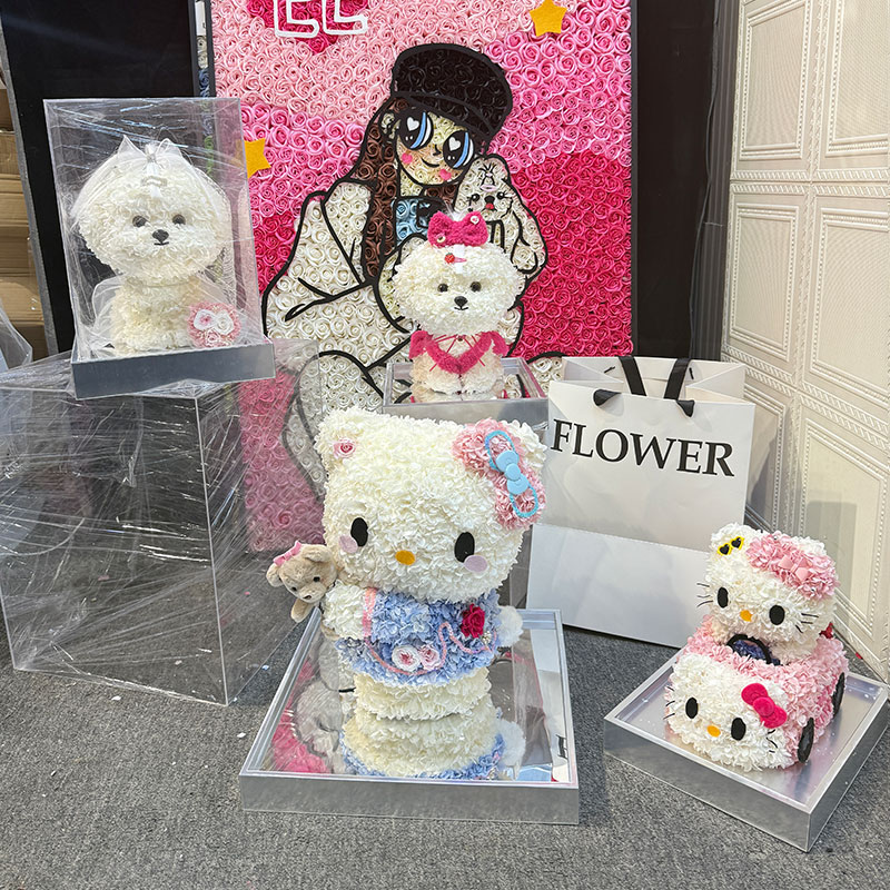 永生花哈喽kitty18岁成年礼图片